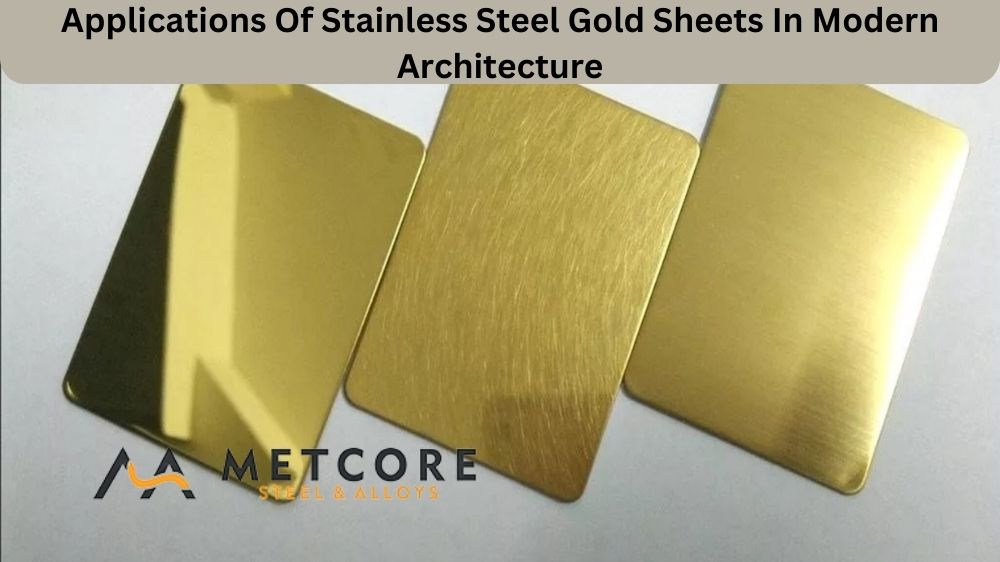 Stainless Steel Gold Sheets