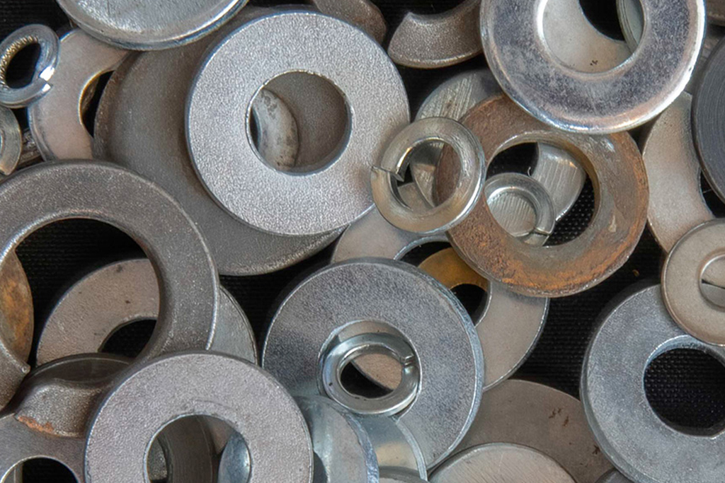 Image of Washer Fasteners for different industrial applications.