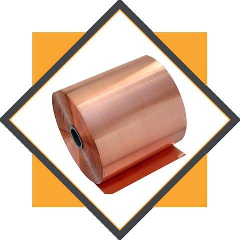 Copper Nickel 90/10, 70/30 Cold Rolled Coils