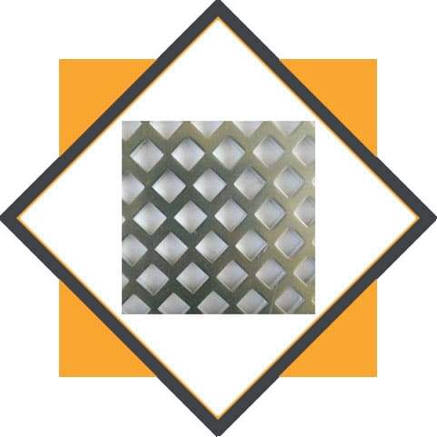 Decorative Stainless Steel Diamond Perforated Sheet